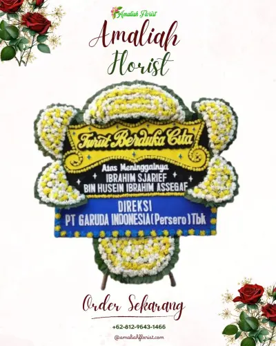 Papan Bunga Duka di Cikatapis